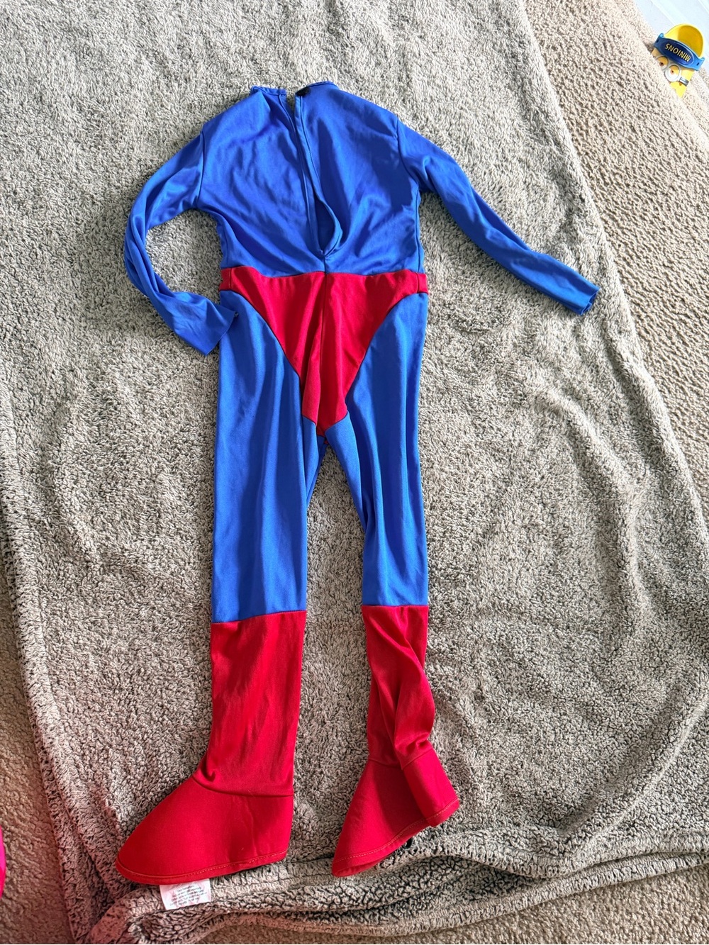Kids Blue and Red Superhero Costume - Unbranded